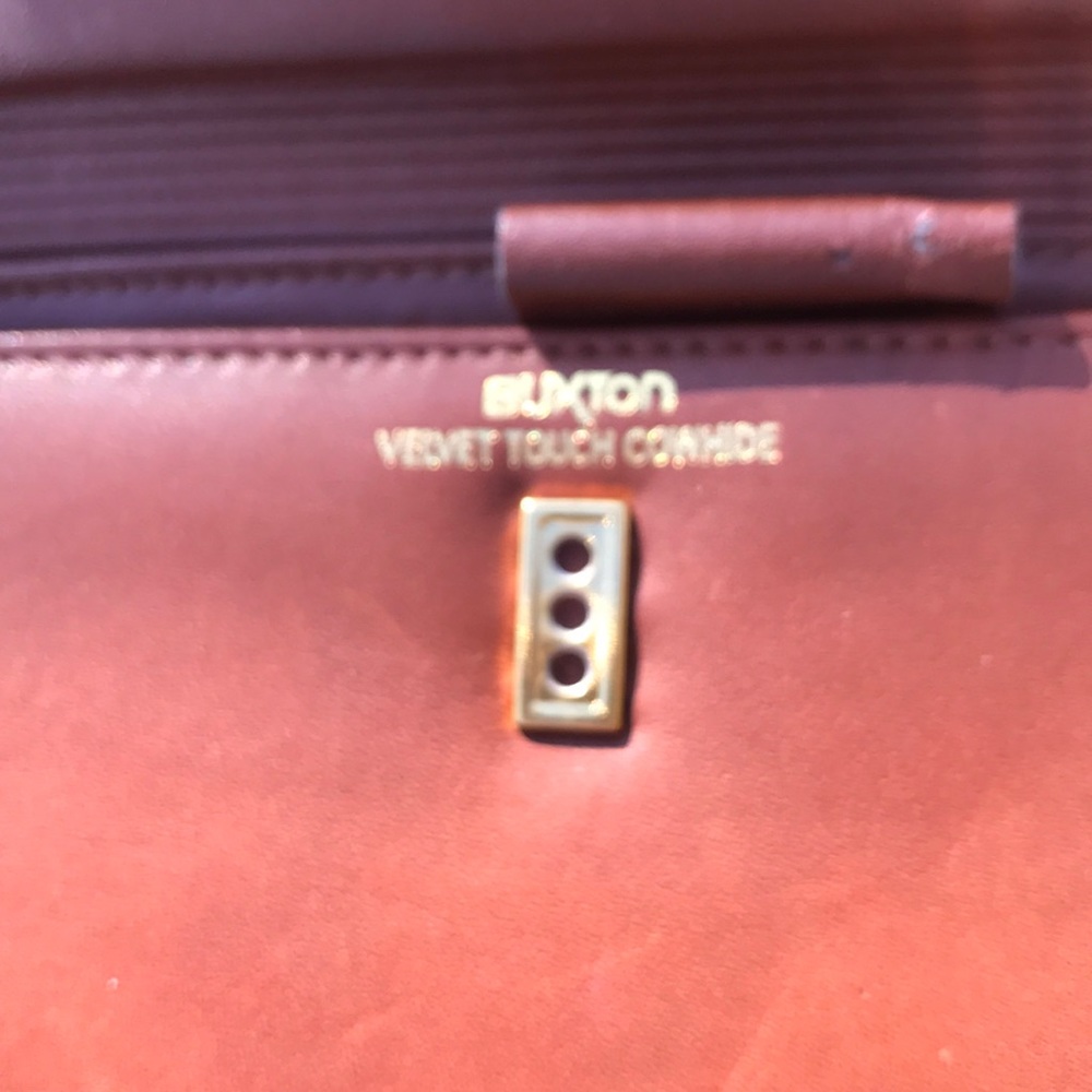 Buxton velvet touch wallet brown leather - Picture 4 of 8